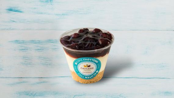 Gluten Free Black cherry Cheese Cake