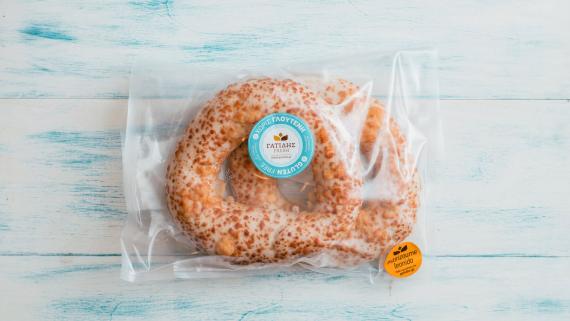 Gluten free Round Cheese Bagel, Baked Frozen