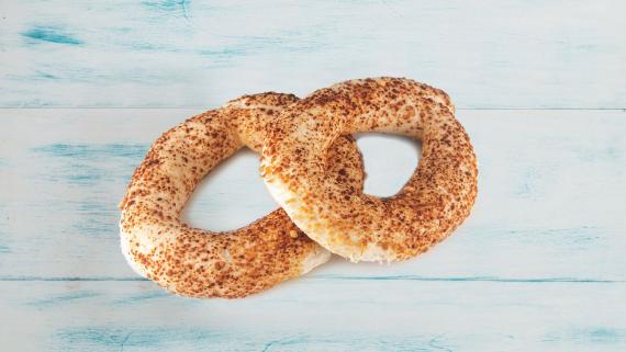 Gluten free Round Cheese Bagel, Baked Frozen