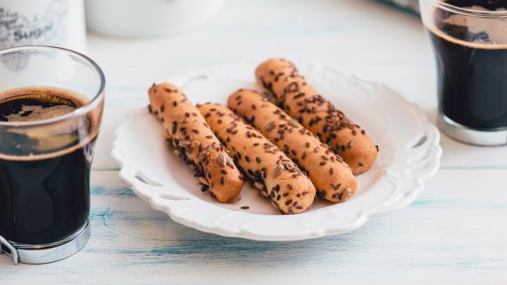 Gluten free Bread Sticks with flaxseed