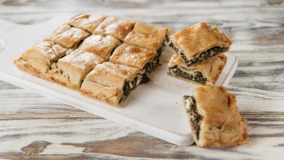 Gluten Free Spinach Cheese Pie Frozen