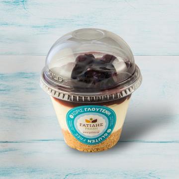 Gluten Free Black cherry Cheese Cake